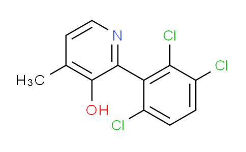 AM85883 | 1361600-96-5 | 3-Hydroxy-4-methyl-2-(2,3,6-trichlorophenyl)pyridine