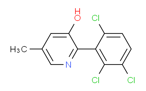 AM85885 | 1361494-20-3 | 3-Hydroxy-5-methyl-2-(2,3,6-trichlorophenyl)pyridine