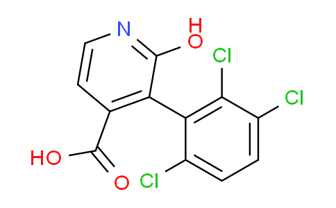 2-Hydroxy-3-(2,3,6-trichlorophenyl)isonicotinic acid