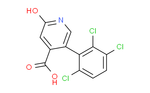 2-Hydroxy-5-(2,3,6-trichlorophenyl)isonicotinic acid