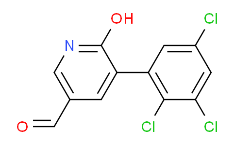 6-Hydroxy-5-(2,3,5-trichlorophenyl)nicotinaldehyde