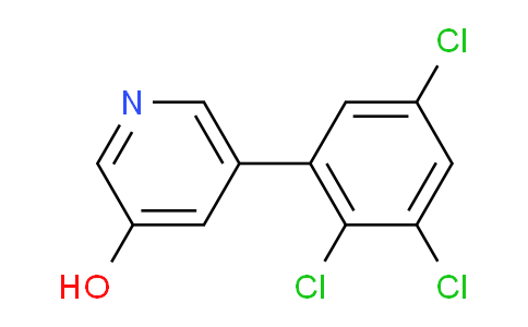 3-Hydroxy-5-(2,3,5-trichlorophenyl)pyridine