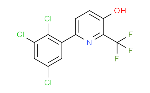 3-Hydroxy-6-(2,3,5-trichlorophenyl)-2-(trifluoromethyl)pyridine