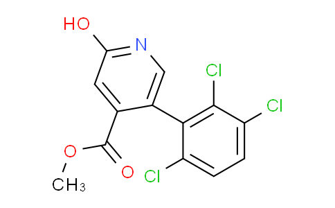 AM86004 | 1361675-60-6 | Methyl 2-hydroxy-5-(2,3,6-trichlorophenyl)isonicotinate