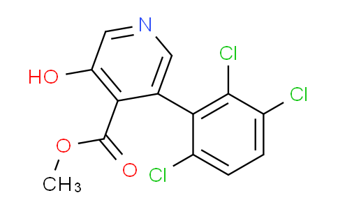 AM86006 | 1361498-53-4 | Methyl 3-hydroxy-5-(2,3,6-trichlorophenyl)isonicotinate