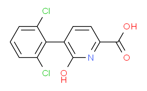 AM86038 | 1361743-68-1 | 5-(2,6-Dichlorophenyl)-6-hydroxypicolinic acid