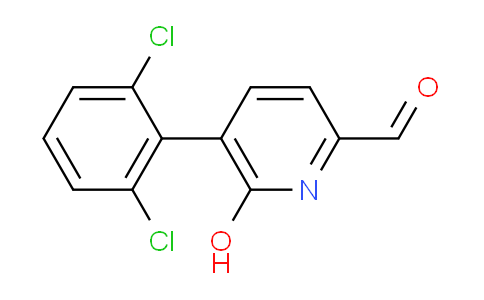 AM86069 | 1361651-47-9 | 5-(2,6-Dichlorophenyl)-6-hydroxypicolinaldehyde