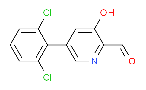 AM86073 | 1361757-40-5 | 5-(2,6-Dichlorophenyl)-3-hydroxypicolinaldehyde