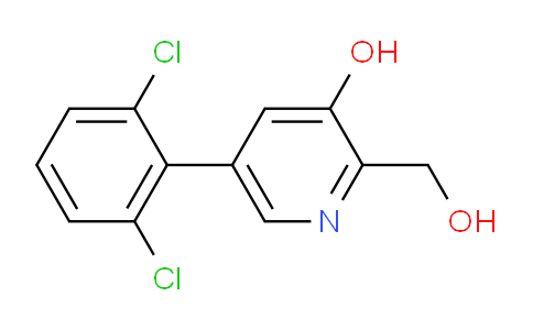 5-(2,6-Dichlorophenyl)-3-hydroxypyridine-2-methanol
