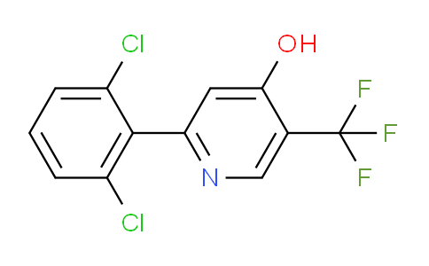 2-(2,6-Dichlorophenyl)-4-hydroxy-5-(trifluoromethyl)pyridine