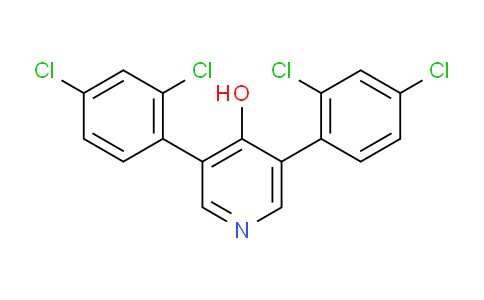 3,5-Bis(2,4-dichlorophenyl)-4-hydroxypyridine