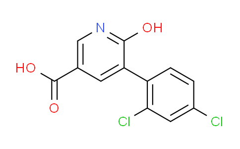 5-(2,4-Dichlorophenyl)-6-hydroxynicotinic acid