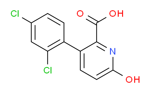 3-(2,4-Dichlorophenyl)-6-hydroxypicolinic acid