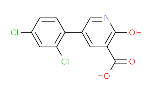 5-(2,4-Dichlorophenyl)-2-hydroxynicotinic acid