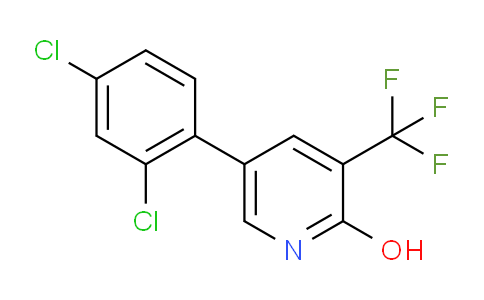5-(2,4-Dichlorophenyl)-2-hydroxy-3-(trifluoromethyl)pyridine