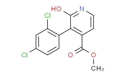 Methyl 3-(2,4-dichlorophenyl)-2-hydroxyisonicotinate