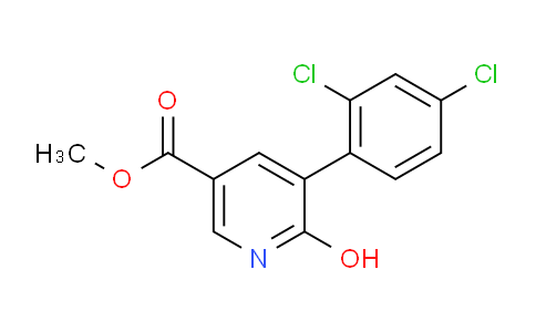 AM86162 | 1361873-88-2 | Methyl 5-(2,4-dichlorophenyl)-6-hydroxynicotinate