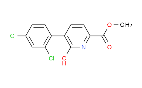 Methyl 5-(2,4-dichlorophenyl)-6-hydroxypicolinate