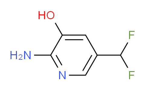 2-Amino-5-(difluoromethyl)-3-hydroxypyridine