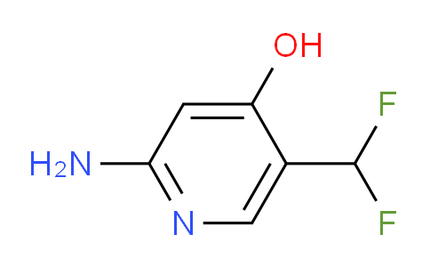 2-Amino-5-(difluoromethyl)-4-hydroxypyridine