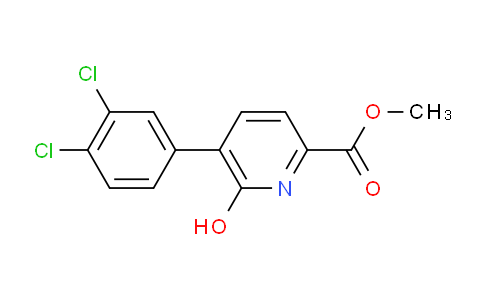 AM86218 | 1361698-29-4 | Methyl 5-(3,4-dichlorophenyl)-6-hydroxypicolinate