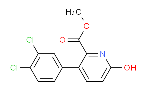 AM86219 | 1361758-60-2 | Methyl 3-(3,4-dichlorophenyl)-6-hydroxypicolinate