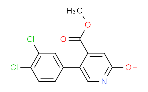 AM86221 | 1361879-36-8 | Methyl 5-(3,4-dichlorophenyl)-2-hydroxyisonicotinate