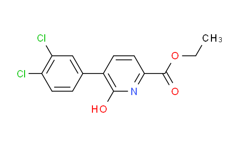 AM86225 | 1361761-31-0 | Ethyl 5-(3,4-dichlorophenyl)-6-hydroxypicolinate
