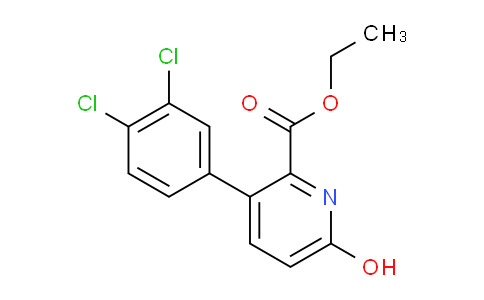 AM86226 | 1361473-05-3 | Ethyl 3-(3,4-dichlorophenyl)-6-hydroxypicolinate