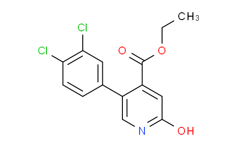AM86228 | 1361549-57-6 | Ethyl 5-(3,4-dichlorophenyl)-2-hydroxyisonicotinate