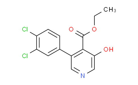 AM86229 | 1361473-13-3 | Ethyl 3-(3,4-dichlorophenyl)-5-hydroxyisonicotinate