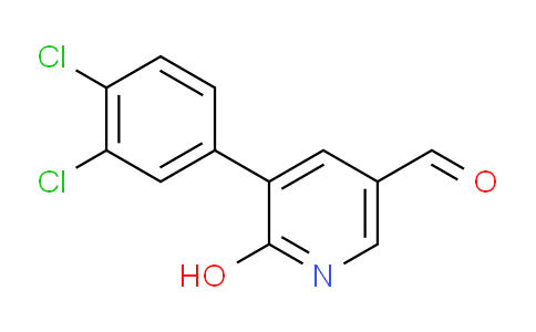 5-(3,4-Dichlorophenyl)-6-hydroxynicotinaldehyde