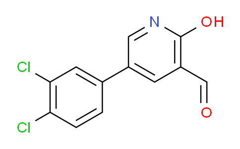 AM86249 | 1361469-90-0 | 5-(3,4-Dichlorophenyl)-2-hydroxynicotinaldehyde