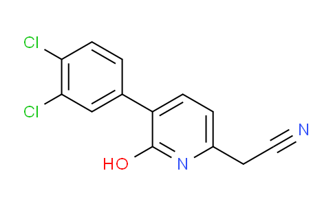 AM86261 | 1361684-82-3 | 3-(3,4-Dichlorophenyl)-2-hydroxypyridine-6-acetonitrile