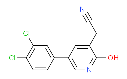 AM86263 | 1361720-64-0 | 5-(3,4-Dichlorophenyl)-2-hydroxypyridine-3-acetonitrile