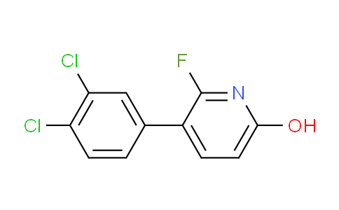 3-(3,4-Dichlorophenyl)-2-fluoro-6-hydroxypyridine