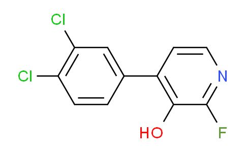 4-(3,4-Dichlorophenyl)-2-fluoro-3-hydroxypyridine
