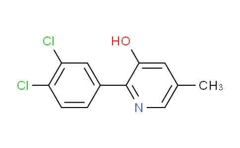 AM86281 | 1361847-95-1 | 2-(3,4-Dichlorophenyl)-3-hydroxy-5-methylpyridine
