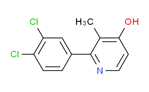 AM86283 | 1361746-94-2 | 2-(3,4-Dichlorophenyl)-4-hydroxy-3-methylpyridine