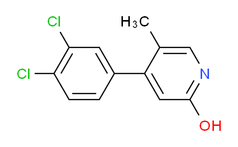 AM86292 | 1361718-79-7 | 4-(3,4-Dichlorophenyl)-2-hydroxy-5-methylpyridine