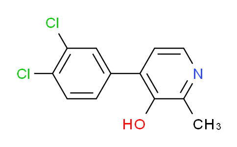 AM86294 | 1361775-87-2 | 4-(3,4-Dichlorophenyl)-3-hydroxy-2-methylpyridine