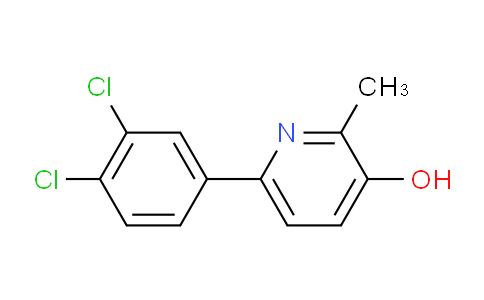 AM86295 | 1361743-16-9 | 6-(3,4-Dichlorophenyl)-3-hydroxy-2-methylpyridine