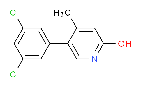 AM86316 | 1361847-24-6 | 5-(3,5-Dichlorophenyl)-2-hydroxy-4-methylpyridine