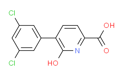 5-(3,5-Dichlorophenyl)-6-hydroxypicolinic acid
