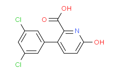 3-(3,5-Dichlorophenyl)-6-hydroxypicolinic acid