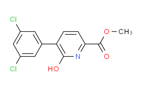 AM86340 | 1361721-76-7 | Methyl 5-(3,5-dichlorophenyl)-6-hydroxypicolinate