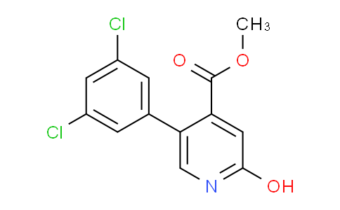 AM86343 | 1361689-95-3 | Methyl 5-(3,5-dichlorophenyl)-2-hydroxyisonicotinate