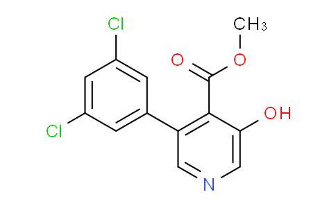 AM86344 | 1361876-60-9 | Methyl 3-(3,5-dichlorophenyl)-5-hydroxyisonicotinate