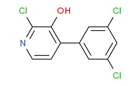 2-Chloro-4-(3,5-dichlorophenyl)-3-hydroxypyridine