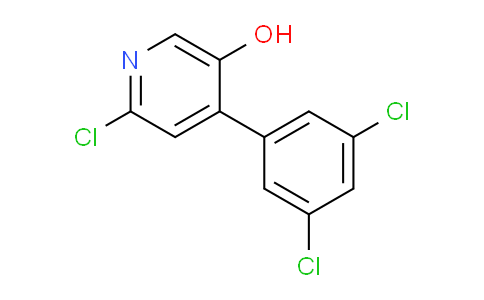 2-Chloro-4-(3,5-dichlorophenyl)-5-hydroxypyridine